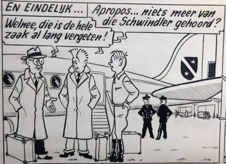 Piet Pienter en Bert Bibber 5 - Originele pagina (strook 23/26)  - De diamantmijnen van koningin salami  - (1957) | Catawiki