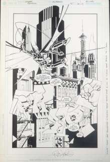 Rick Leonardi / Jesse Delperdang - Batgirl #45 p.1 SPLASH PAGE 2003