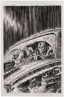 LAW DOG UNPUBLISHED COMPLETE ORIGINAL ART STORY BY ENRIQUE ALCATENA. | Hake’s