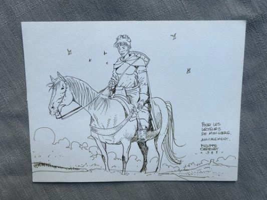 JARBINET Dibujo Original para MIDI Libre 18 x 23.5 cm 1998 en Perfecto Estado | eBay Europe (Buy It Now)