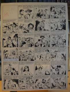 P. L. De Vita - Tavola originale "Il fiore della foresta" - Page volante - (1947) | Catawiki