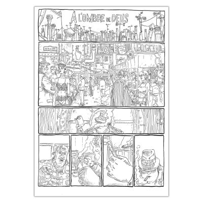 Le Turk | Dead Train - Planche originale page 54 | Achetez de l’Art