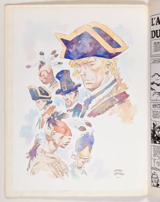 Frisano - Dessin... | Frisano - Dessin original : Billy James (Hugo Pratt).... | Tessier Sarrou