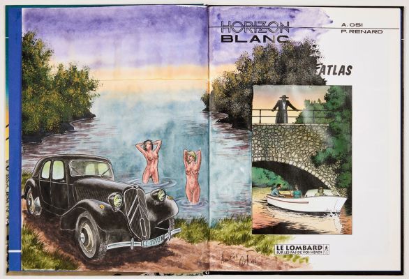Osi - Ensemble de... | Osi - Ensemble de 2 dédicaces : Horizon blanc 3 et... | Tessier Sarrou