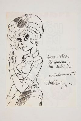 Walthéry - Dédicace... | Walthéry - Dédicace : Superbe réalisation ancienne... | Tessier Sarrou