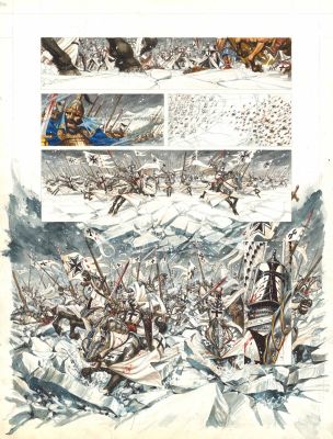 Olivier LEDROIT (né en 1969) - Lot 73 : Requiem chevalier vampire - Hellfire Club