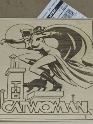 Catwoman Original Comic Art Illustration Engraving- Comics Theme Character | eBay US (Buy It Now)