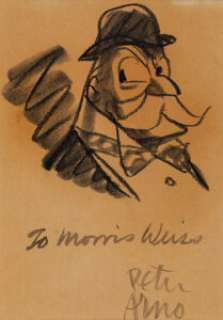 Peter Arno - Frowning Aristocrat Specialty Drawing for Morris Weiss Original Art (c. 1930s-40s).