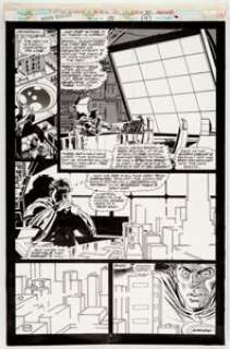 Ron Garney And Tom Palmer | Marc Spector: Moon Knight #38 Story Page 9 Original Art (Marvel, 1992). | Heritage