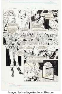 Howard Simpson and Rober Quijano - The Savage Sword of Conan #229 Story Page 3 Original Art (M...