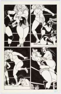 Jaime Hernandez | Whoa, Nellie! #3 Story Page 14 Original Art (Fantagraphics, 1996).... | Heritage