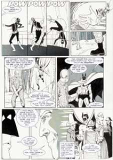 Marshall Rogers, Bob Wiacek, And John Cebolerro | Batman: Legends of the Dark Knight #136 Story Page 9 Original Art ... | Heritage