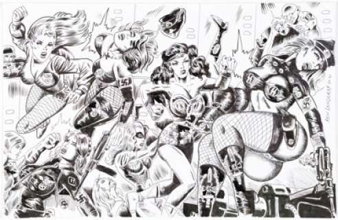 Ken Landgraf - DC Superheroines Specialty Illustration Original Art (2021). ... | Heritage