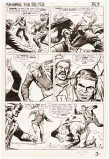 Dick Ayers | Rawhide Kid #38 Story Page 3 Original Art (Marvel, 1964).... | Heritage