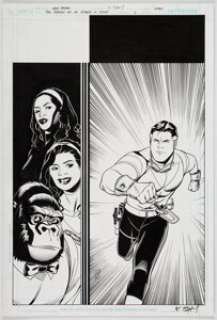 Chris Sprouse and Karl Story - Tom Strong and the Robots of Doom #6 Cover Original Art (DC/America‘s Best Comics, 20...