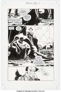 Tim Sale - Batman: Dark Victory #8 Page 5 Original Art (DC, 2000). ...