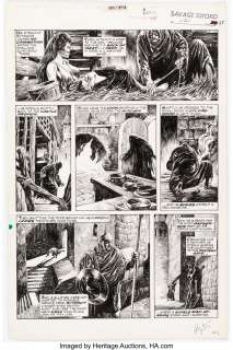 Buscema, John | John Buscema and Alfredo Alcala Savage Sword of Conan #12 Story Page 35 Original Art (Marvel, 1976). ... | Heritage