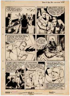 Astarita, Rafael | Rafael Astarita Fight Comics #27, Story Page 8 Original Art (Fiction House Publ., 1943).... | Heritage
