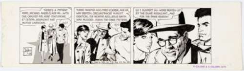 Adams, Neal | Neal Adams Ben Casey Daily Comic Strip Original Art dated 1-29-66 (NEA Service, 1966). ... | Heritage