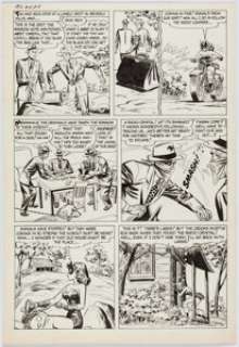Elias, Lee | Lee Elias Black Cat #25 Story Page 5 Original Art (Harvey, 1950). ... | Heritage