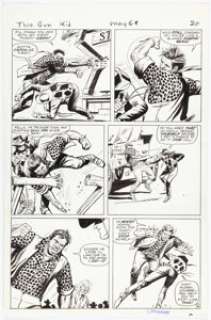 Ayers, Dick | Dick Ayers Two Gun Kid #69 Story Page 16 Original Art (Marvel, 1964). ... | Heritage