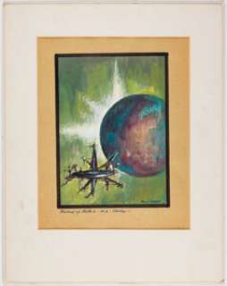 Freas, Kelly | Kelly Freas "Ballad of Beta-2" Preliminary Study #2 Original Art (undated).... | Heritage