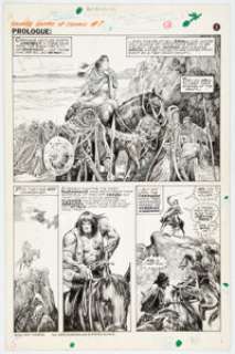 Buscema, John | John Buscema and Alfredo Alcala The Savage Sword of Conan #7 Story Page 1 Original Art (Marvel, 1975).... | Heritage
