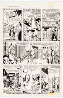 Milgrom, Al | Al Milgrom and Joe Sinnott Marvel Age Annual #1 Story Page 11 West Coast Avengers Original Art (Marvel, 1985).... | Heritage