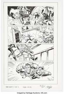 Moore, Tony - Tony Moore and Mike Manley Fear Agent #3 Story Page 16 Original Art (Image, 2006)....