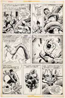 Buscema, Sal | Sal Buscema and Klaus Janson The Defenders #37 Story Page 10 Luke Cage Original Art (Marvel, 1976).... | Heritage