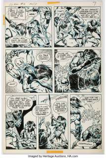 Chan, Ernie - Ernie Chan Claw the Unconquered #1 Story Page 5 Original Art (DC, 1975)....