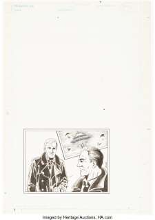 Bové, Steven - Steven Bové Green Arrow Annual #2 James Cameron Illustration Original Art (DC, 1989)....