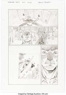 Manapul, Francis - Francis Manapul Adventure Comics #2 (#505) Story Page 20 Lex Luthor Original Art (DC, 2009)....
