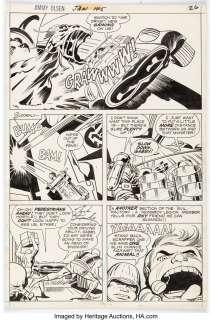 Kirby, Jack | Jack Kirby and Vince Colletta Superman’s Pal Jimmy Olsen #145 Story Page 22 Original Art (DC, 1972).... | Heritage