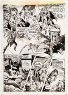 Trinidad, Celso "Sonny" | Celso "Sonny" Trinidad Dracula Lives! #9 Page 49 Original Art (Marvel, 1974).... | Heritage
