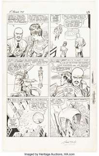 Kirby, Jack | Jack Kirby and Chic Stone Fantastic Four #34 Story Page 10 Original Art (Marvel, 1965).... | Heritage