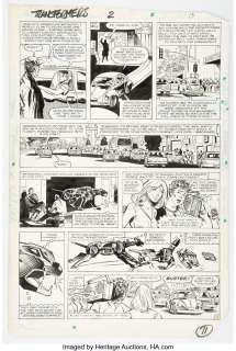 Springer, Frank | Frank Springer and Kim DeMulder The Transformers #2 Story Page 11 Original Art (Marvel, 1984).... | Heritage
