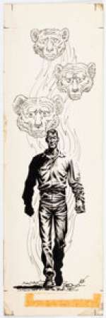 Freas, Kelly | Kelly Freas Astounding Science Fiction "Danger -- Human!" Original Art (Street & Smith Publ., 1957). ... | Heritage