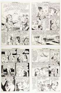 Iger Studio | Iger Studio My Secret Marriage #7 Complete 7-Page Story Original Art (Superior, 1954).... (Total: 7 Original Art) | Heritage