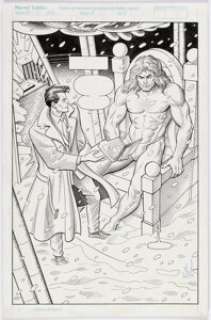 Manley, Mike - Mike Manley and Ralph Reese X-O Manowar #4 Splash Page 1 Original Art (Valiant, 1992)....