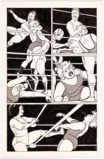 Hernandez, Jaime | Jaime Hernandez Whoa, Nellie! #2 Story Page 5 Original Art (Fantagraphics, 1996).... | Heritage