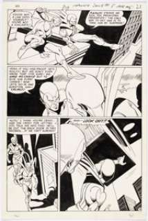 Kane, Gil | Gil Kane and Wally Wood The Hawk and the Dove #5 Story Page 18 Original Art (DC, 1969).... | Heritage