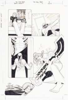 DC Artist - Tan Eng Huat Doom Patrol #21 Story Page 7 Original Art (DC, 2003)....