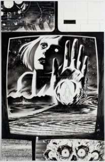 Image Comics artist - Adam Gorham Home Sick Pilots #9 Variant Cover Original Art (Image, 2021)....