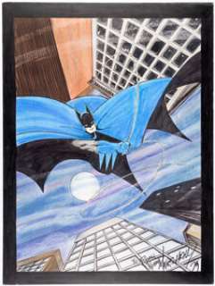 Rogers, Marshall | Marshall Rogers - Batman SDCC Auction Illustration Original Art (1978).... | Heritage