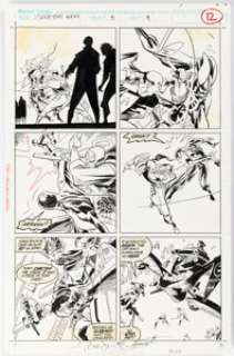 Leonardi, Rick | Rick Leonardi and Al Williamson Spider-Man 2099 #5 Story Page 9 Original Art (Marvel, 1993).... | Heritage