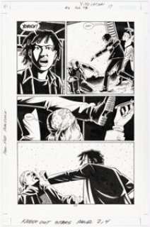 Guerra, Pia | Pia Guerra and Jose Marzan Jr. Y: The Last Man #6 Story Page 17 Original Art (DC/Vertigo, 2003).... | Heritage