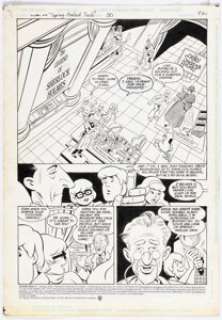 Staton, Joe - Joe Staton and Dave Hunt Scooby-Doo Story Page Original Art Group of 5 (DC, 2000).... (Total: 5 Original Art)