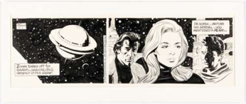 Williamson, Al | Al Williamson Secret Agent Corrigan Daily Comic Strip Original Art dated 6-1-78 (King Features Syndicate, 1978). ... | Heritage