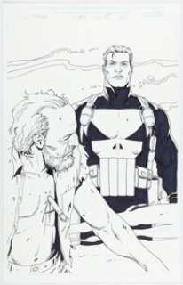 Dillon, Steve | Steve Dillon The Punisher #13 Splash Page 7 Original Art (Marvel, 2002).... | Heritage